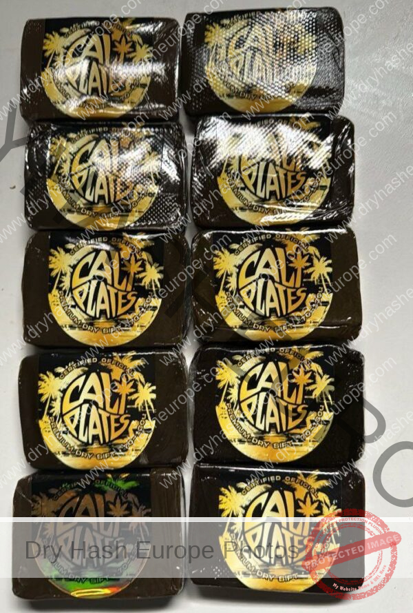cali plates hashish